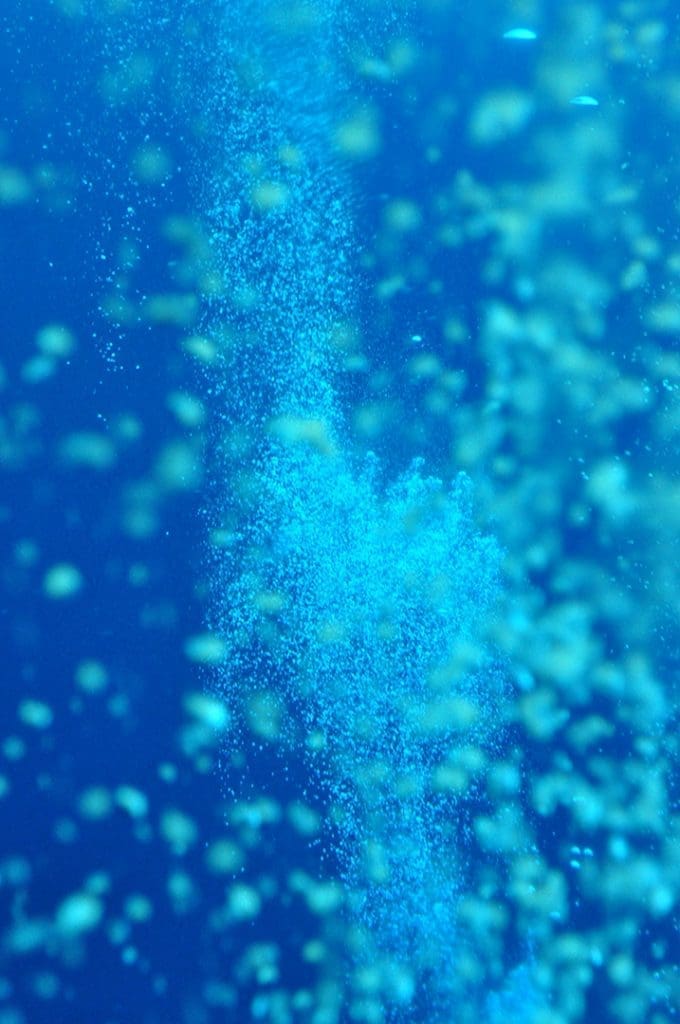 Bubblescape under the ice