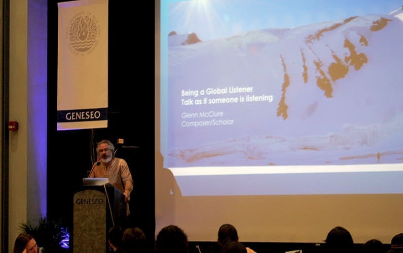 Glenn Delivering Being a Global Listener Speech